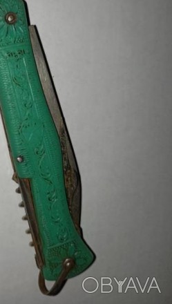 нож складной перочинный заря давыдково вилка. ссср. . фото 1