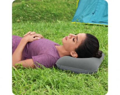 Надувна подушка Bestway Flocked Air Pillow забезпечує зручність та комфорт. Є га. . фото 4