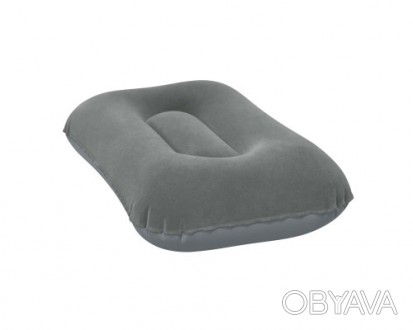 Надувна подушка Bestway Flocked Air Pillow забезпечує зручність та комфорт. Є га. . фото 1