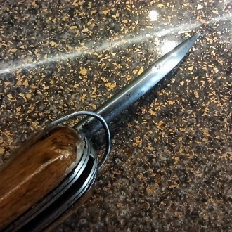 нож Боцманский Шлюпочный морской, клеймо "СН" (ВОРСМА) оригинал. . фото 4