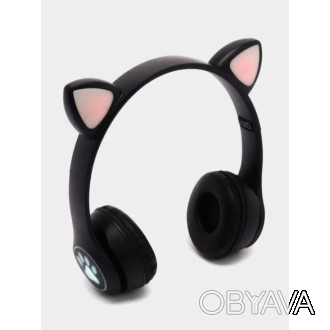 Оригінальні бездротові навушники з котячими вушками — це справжній хіт сучасної . . фото 1
