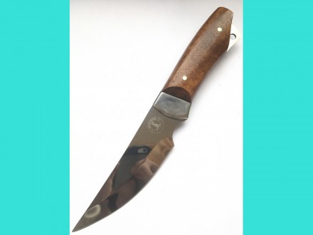 Нож Волжанин Мангуст выполнен с использованием старинной технологии шлифовки и п. . фото 2