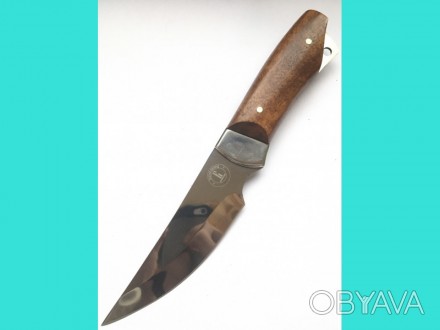 Нож Волжанин Мангуст выполнен с использованием старинной технологии шлифовки и п. . фото 1