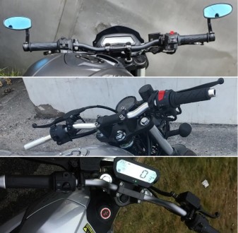 Кермо для мотоцикла діаметр 22 мм довжина 730 мм
	Оцинковане й анодоване оздобле. . фото 8