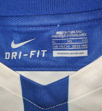 Футболка Nike FC Herta Berlin, размер XS/S, длина-62см, под мышками-48см, в хоро. . фото 8