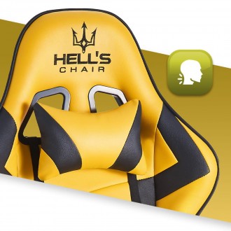 Комп'ютерне крісло Hell's HC-1007 - безкомпромісна пропозиція для спеціальних за. . фото 8