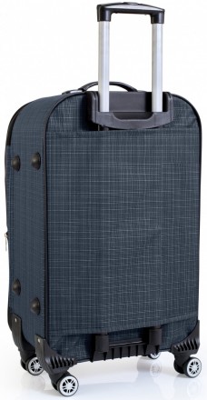 Тканевый маленький чемодан на четырех колесах 42L Gedox темно-синий 1010.03 smal. . фото 4