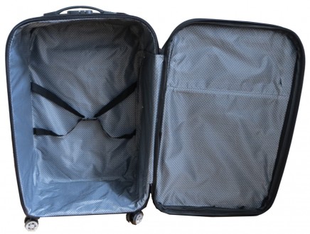 Тканевый маленький чемодан на четырех колесах 42L Gedox темно-синий 1010.03 smal. . фото 7