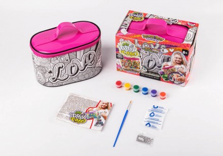 Набор креативного творчества Danko Toys My color case Love CОC-01-04
Это уникаль. . фото 3