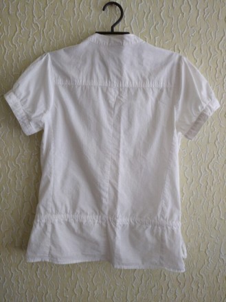 Біла жіноча сорочка, р.34, Alba Moda.
ПОГ 44 см.
ПОТ 43 см.
Ширина плечей 35 . . фото 3