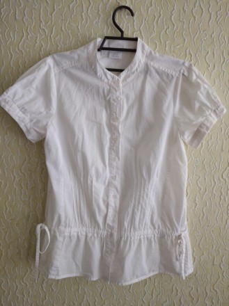Біла жіноча сорочка, р.34, Alba Moda.
ПОГ 44 см.
ПОТ 43 см.
Ширина плечей 35 . . фото 2