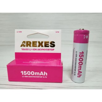 Аккумулятор Arexes 18650 Li-Ion 1500 mAh, 3.7v. Николаев. фото 1 Аккумулятор Arexes 18650 Li-Ion 1500 mAh, 3.7v. Николаев. фото 1
