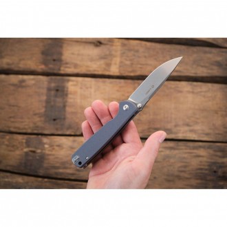 Опис ножа Ganzo G6805, сірого:
 Модель Ganzo G6805 - це універсальний ніж, який . . фото 10