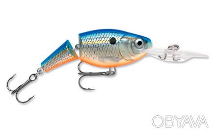 Воблер RAPALA Jointed JSR07 BSD. . фото 1