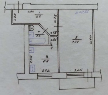 Номер оголошення на сайті компанії: SF-2-939-291-OB.
Продаж однокімнатної кварти. . фото 7