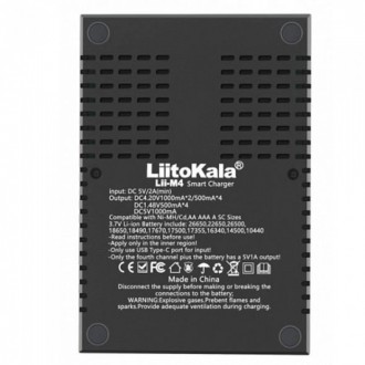 Зарядное устройство LiitoKala Lii-M4 – универсальное, интеллектуальное зарядное . . фото 6