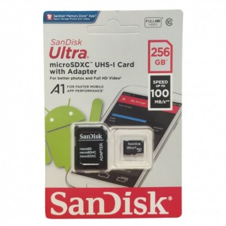 С помощью карты памяти SanDisk Ultra® microSDHC™ UHS-I сохраняйте больше фотогра. . фото 2