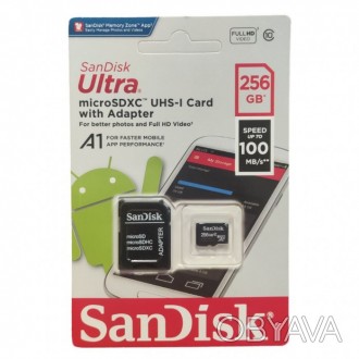 С помощью карты памяти SanDisk Ultra® microSDHC™ UHS-I сохраняйте больше фотогра. . фото 1