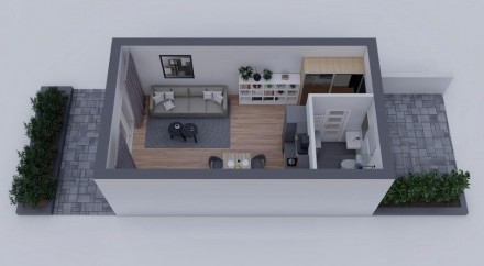 Продажа таунхауса КМ " Хуторок". Гаек. фото 3 Пропонуємо продаж нових таунхаусів в передмісті Білої Церкви,без комісії для по. Гаек. фото 3
