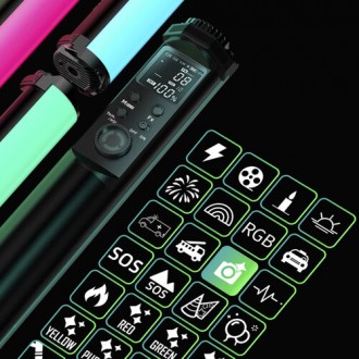 LED осветитель Yongnuo YN30 Soft Handheld RGB LED Video Light (12"/30 см) (YN30S. . фото 8