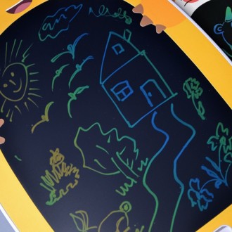 Цветной детский LCD планшет для рисования станет отличным подарком любому ребенк. . фото 4