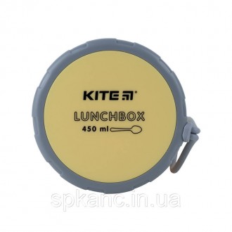 Ланчбокс Kite зроблений із харчового пластику. Бокс призначений для зберігання л. . фото 9