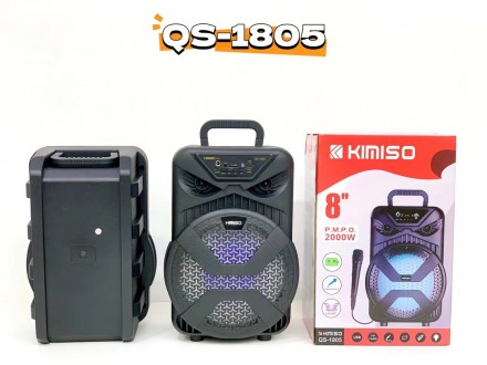 Kimiso новый QS-1805 8-дюймовый
	Способ подключения : Bluetooth-соединение.
	Диа. . фото 6