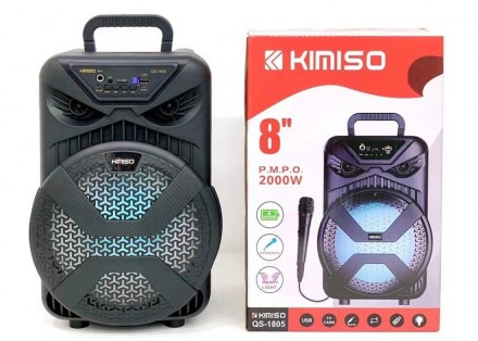 Kimiso новый QS-1805 8-дюймовый
	Способ подключения : Bluetooth-соединение.
	Диа. . фото 2