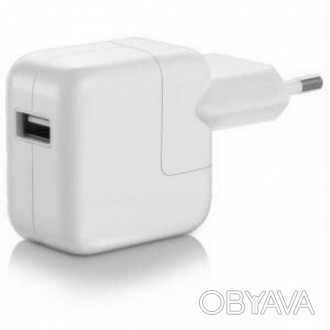Aдаптер для iPad 12W USB дає змогу заряджати iPhone/iPad та іншу портативну елек. . фото 1