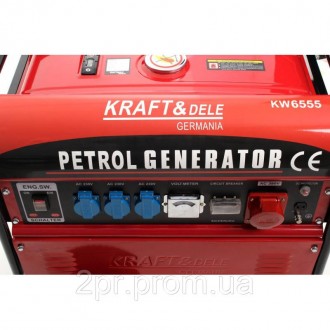 Переносная трехфазная генераторная установка KD107 производства Kraft & Dele пре. . фото 5