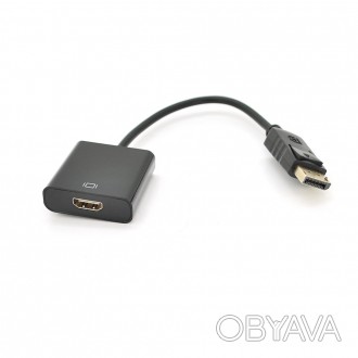 Конвертер Display Port (тато) на HDMI (мама) - зв'яже в єдине ціле твій монітор . . фото 1