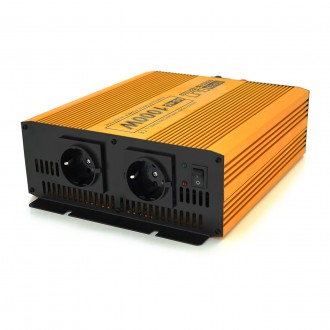 Інвертор напруги Mexxsun MXSPSW-1000, 24V/220V, 1000W з правильною синусоїдою, 2. Київ. фото 1 Інвертор напруги Mexxsun MXSPSW-1000, 24V/220V, 1000W з правильною синусоїдою, 2. Київ. фото 1