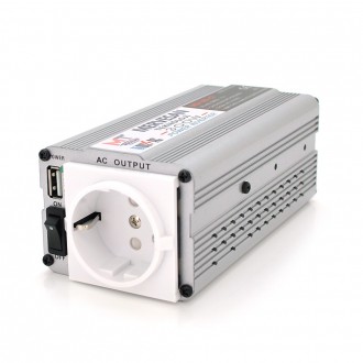 Інвертор напруги Mervesan MSI-300-12 (300W), 12/220V, approximated, 1Shuko, USB,. Київ. фото 1 Інвертор напруги Mervesan MSI-300-12 (300W), 12/220V, approximated, 1Shuko, USB,. Київ. фото 1