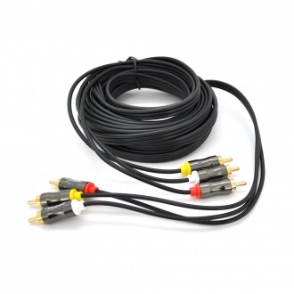 Кабель VEGGIEG AV304 Audio-Video 3хRCA (тато) => 3хRCA (тато), GOLD connector, . Киев. фото 1 Кабель VEGGIEG AV304 Audio-Video 3хRCA (тато) => 3хRCA (тато), GOLD connector, . Киев. фото 1