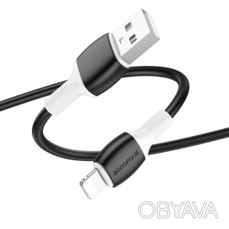 Опис:Кабель Borofone BX84 – високоякісний кабель із Lightning-USB роз'ємом, здат. . фото 1