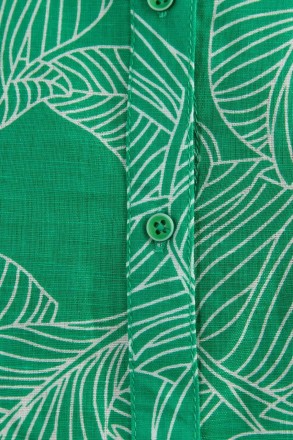 В жаркую летнюю погоду свободная блуза из высококачественного материала (55% лён. . фото 6