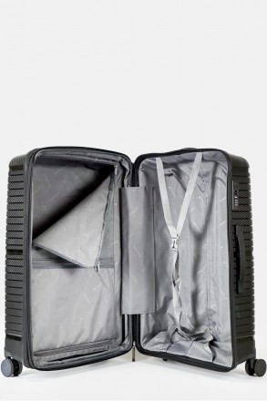Дорожный средний чемодан на 4-х колесах Three Birds из полипропилена с кодовым T. . фото 7