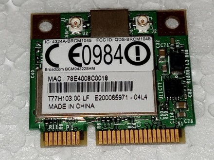 WIFI адаптер з ноутбука ACER TravelMate 8572. Нововолинськ. фото 1 WIFI адаптер з ноутбука ACER TravelMate 8572. Нововолинськ. фото 1