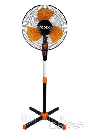 Вентилятор Rotex RAF49-E вирізняється мобільністю, ергономічним дизайном і потуж. . фото 1