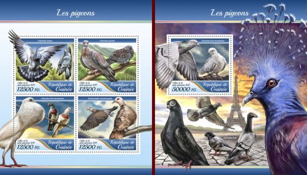 У серії 18 гарних блоків з фауною (Гвінея 2017) - птахи, коні, дельфіни та ін.
. . фото 7