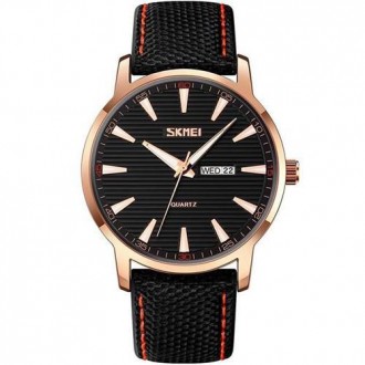 Наручний годинник 9303RGBK SKMEI, ROSE GOLD/BLACK. . фото 2