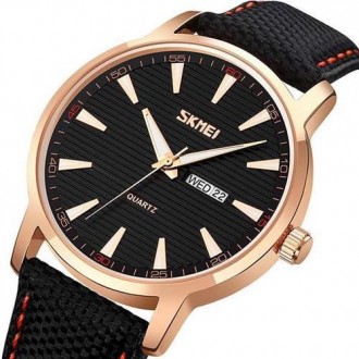 Наручний годинник 9303RGBK SKMEI, ROSE GOLD/BLACK. . фото 3