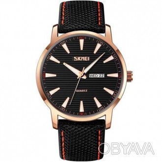 Наручний годинник 9303RGBK SKMEI, ROSE GOLD/BLACK. . фото 1