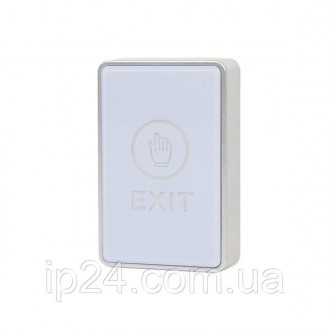 Exit-W – сенсорна кнопка виходу, використовується для монтажу в системах контрол. . фото 2
