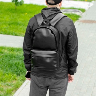 Городской рюкзак из эко кожи черный Vector на 18 литров Унисекс 
Характеристики:. . фото 7