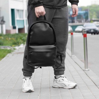 Городской рюкзак из эко кожи черный Vector на 18 литров Унисекс 
Характеристики:. . фото 4