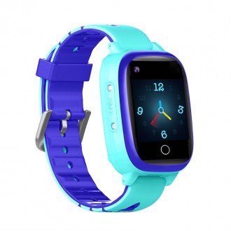 Дитячий смарт-годинник T5S Thermometer (1.3" IP67 Camera 4G Video Call) блакитни. Киев. фото 1 Дитячий смарт-годинник T5S Thermometer (1.3" IP67 Camera 4G Video Call) блакитни. Киев. фото 1
