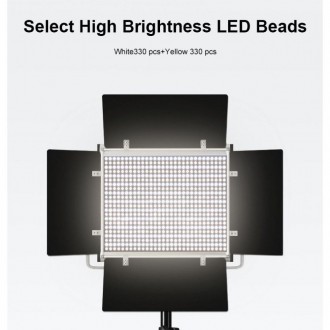 Особливості: 660 LED ламп: Складається з 330 білих і 330 жовтих довговічних ламп. . фото 4