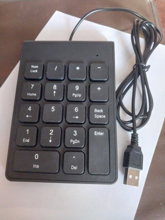 Цифровая мини клавиатура проводная Mini Numeric Keypad. Харьков. фото 1 Цифровая мини клавиатура проводная Mini Numeric Keypad. Харьков. фото 1