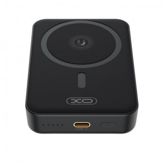 Магнітний зовнішній акумулятор XO PR231 magnetic 15 W charging PD20W 10000 mAh ч. Киев. фото 1 Магнітний зовнішній акумулятор XO PR231 magnetic 15 W charging PD20W 10000 mAh ч. Киев. фото 1